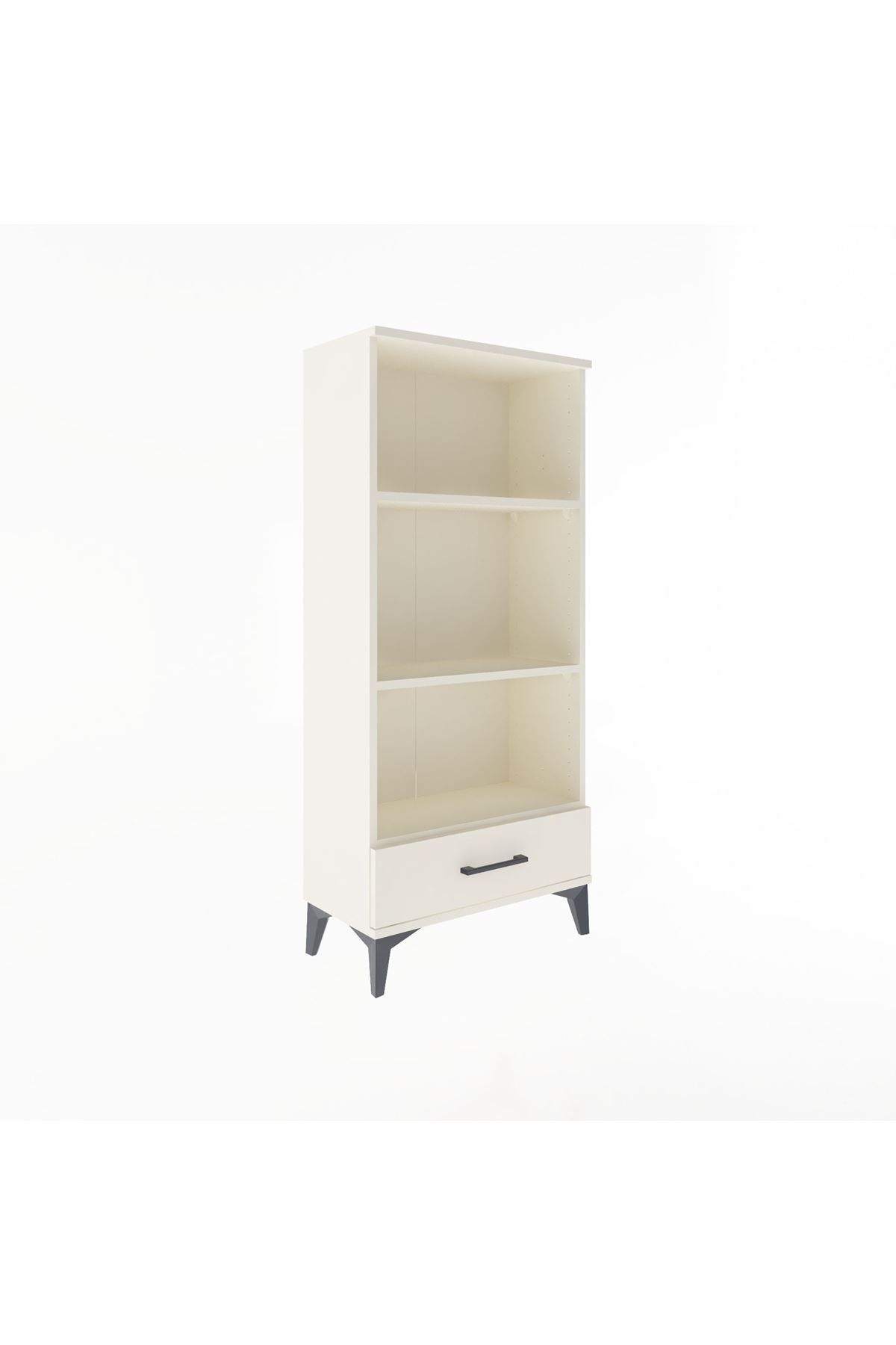 Arges Dolap 3 Raflı Tek Çekmeceli 60x30x134 - S17M043V1A