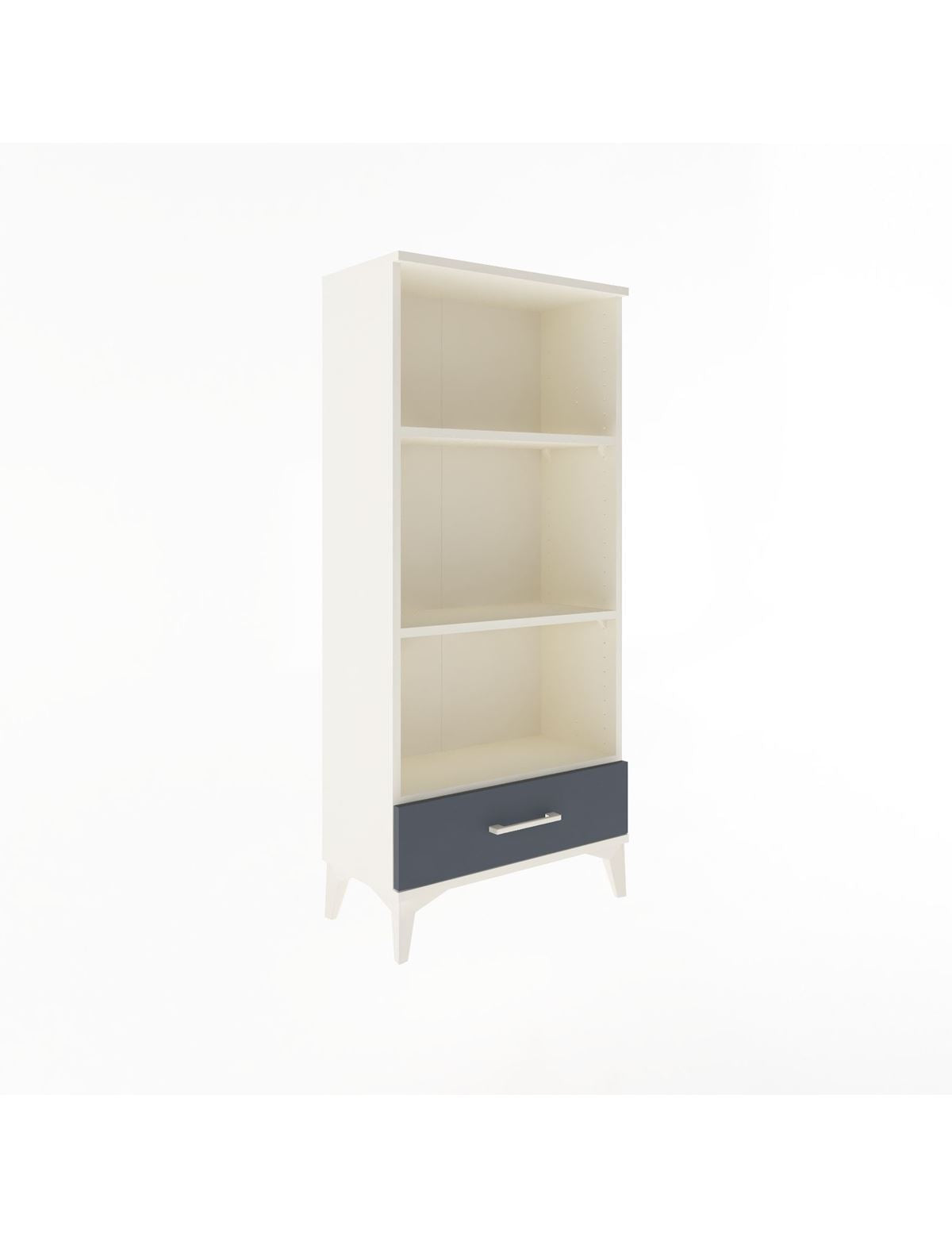 Arges Dolap 3 Raflı Tek Çekmeceli 60x30x134 - S17M043V2A