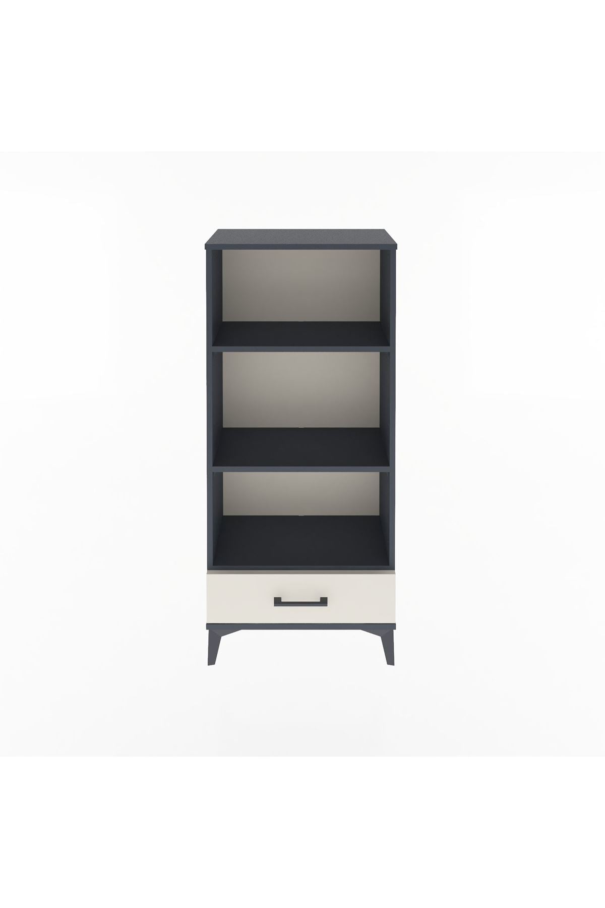 Arges Dolap 3 Raflı Tek Çekmeceli 60x30x134 - S17M043V4A