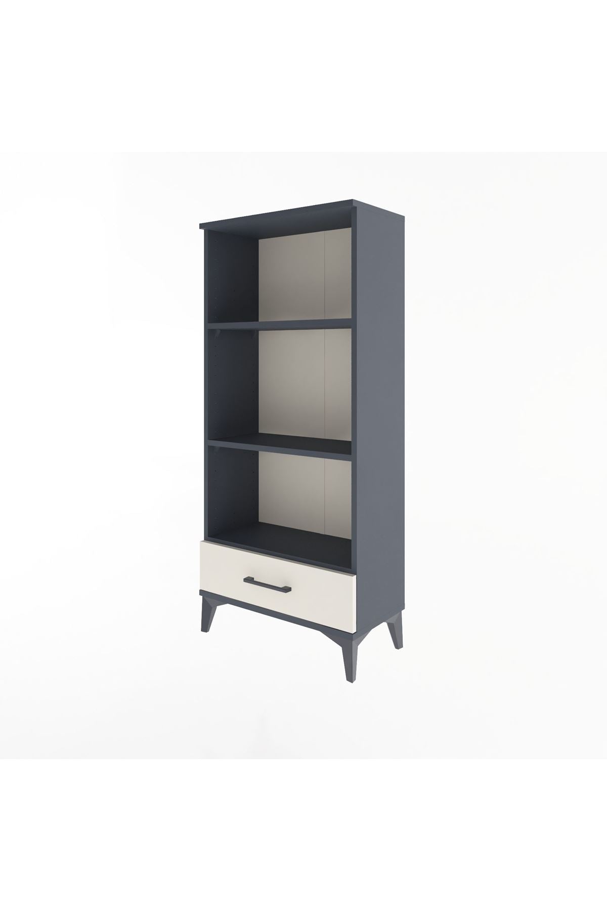 Arges Dolap 3 Raflı Tek Çekmeceli 60x30x134 - S17M043V4A