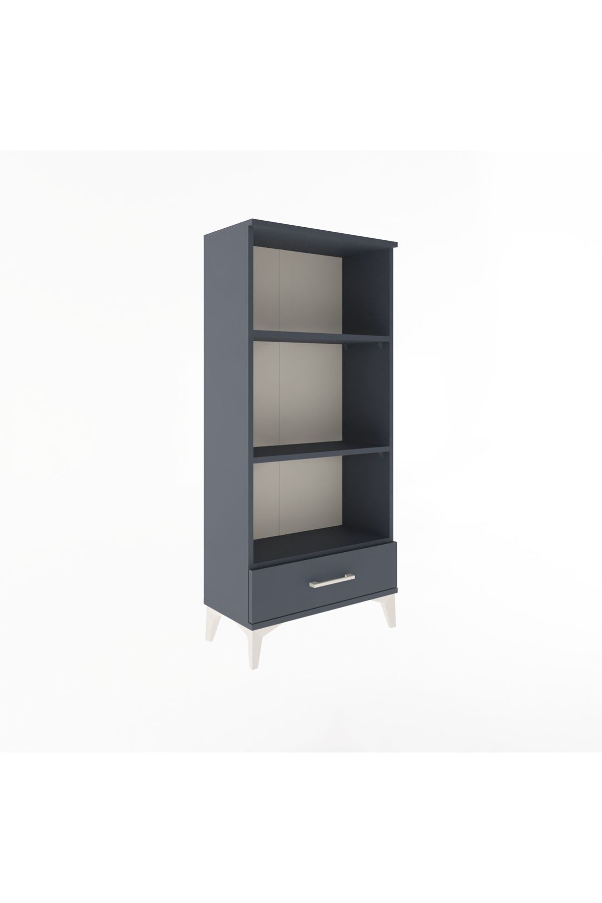 Arges Dolap 3 Raflı Tek Çekmeceli 60x30x134 - S17M043V5A