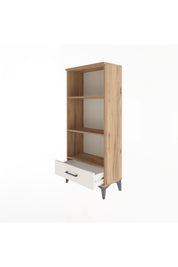 Arges Dolap 3 Raflı Tek Çekmeceli 60x30x134 - S17M043V7A