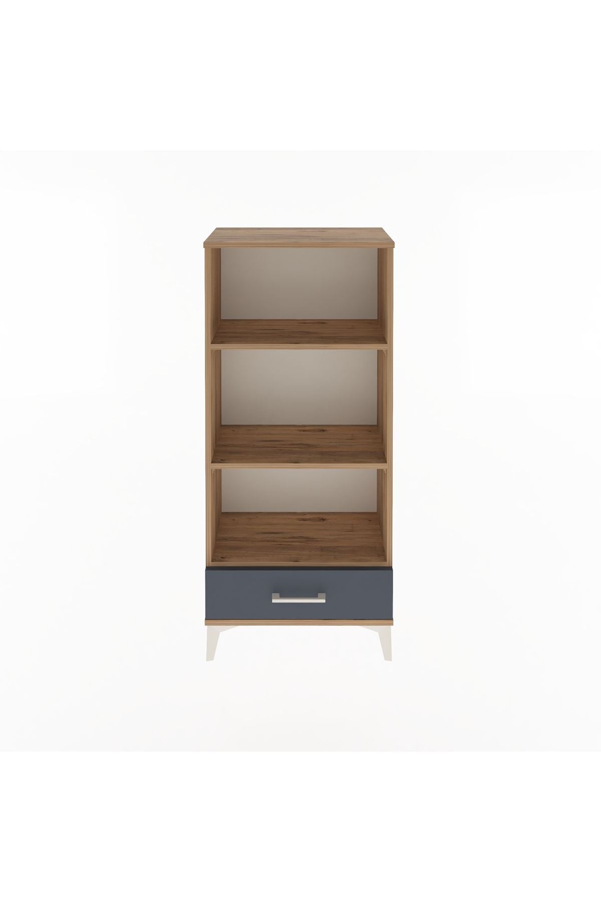 Arges Dolap 3 Raflı Tek Çekmeceli 60x30x134 - S17M043V8A
