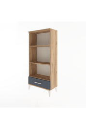Arges Dolap 3 Raflı Tek Çekmeceli 60x30x134 - S17M043V8A