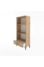 Arges Dolap 3 Raflı Tek Çekmeceli 60x30x134 - S17M043V9A