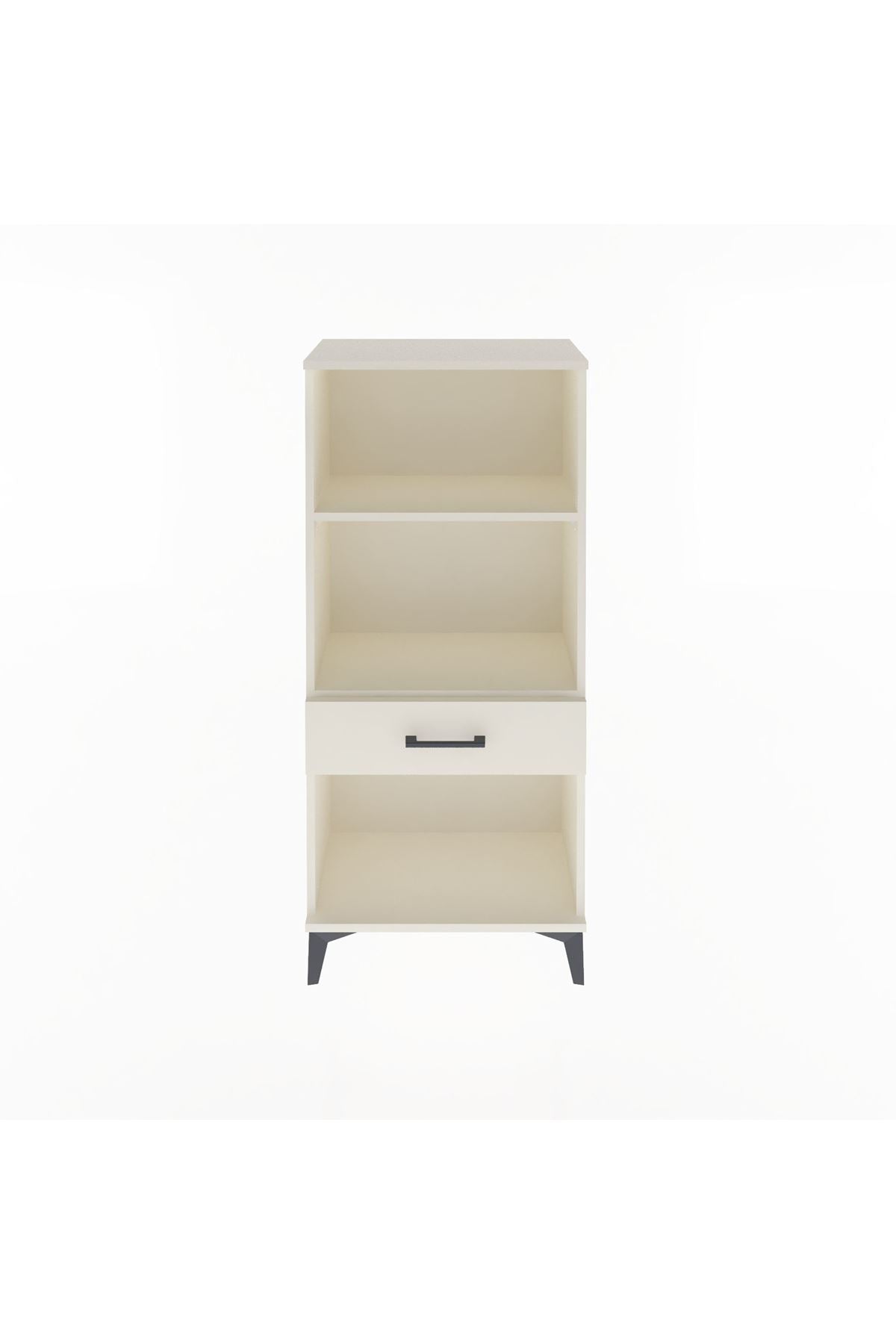 Arges Dolap 2 Raflı Tek Çekmeceli 60x30x134 - S17M044V1A