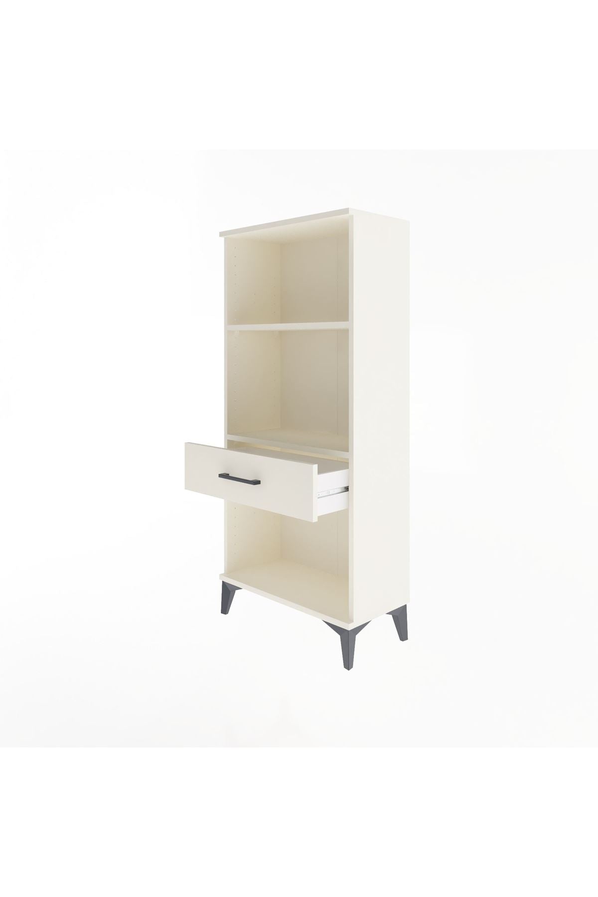 Arges Dolap 2 Raflı Tek Çekmeceli 60x30x134 - S17M044V1A