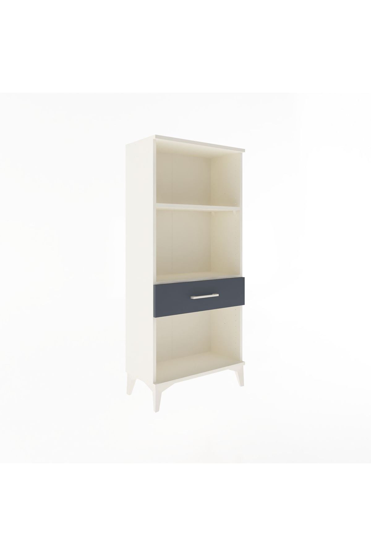 Arges Dolap 2 Raflı Tek Çekmeceli 60x30x134 - S17M044V2A