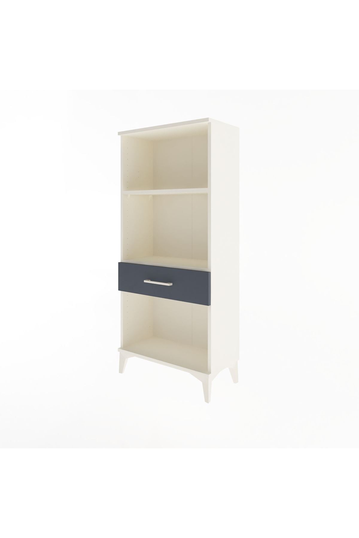 Arges Dolap 2 Raflı Tek Çekmeceli 60x30x134 - S17M044V2A