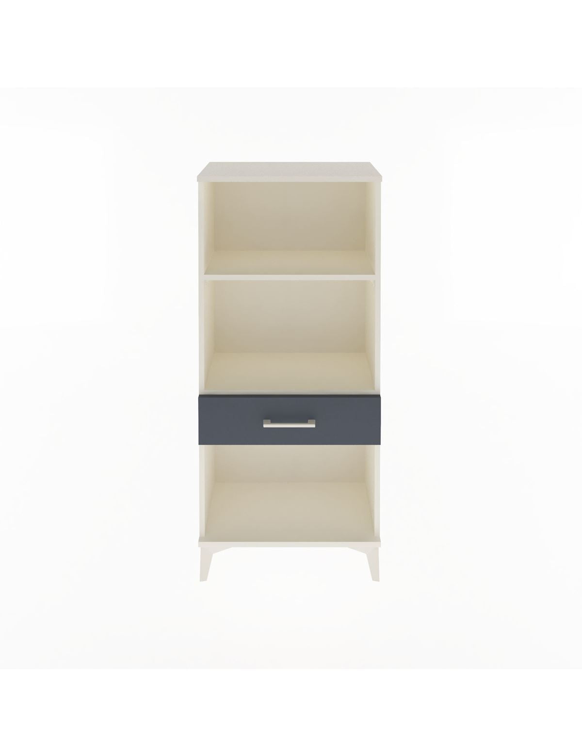 Arges Dolap 2 Raflı Tek Çekmeceli 60x30x134 - S17M044V2A