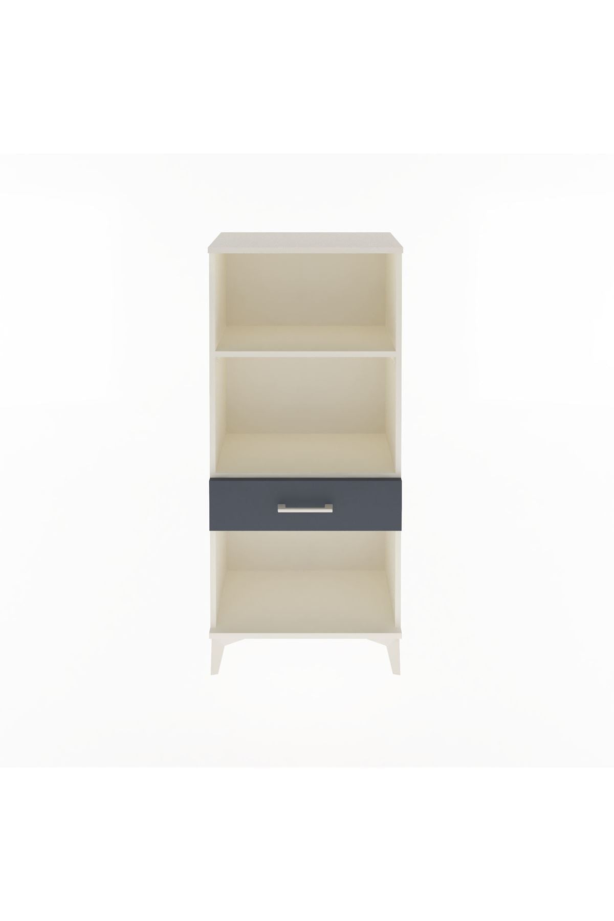 Arges Dolap 2 Raflı Tek Çekmeceli 60x30x134 - S17M044V2A