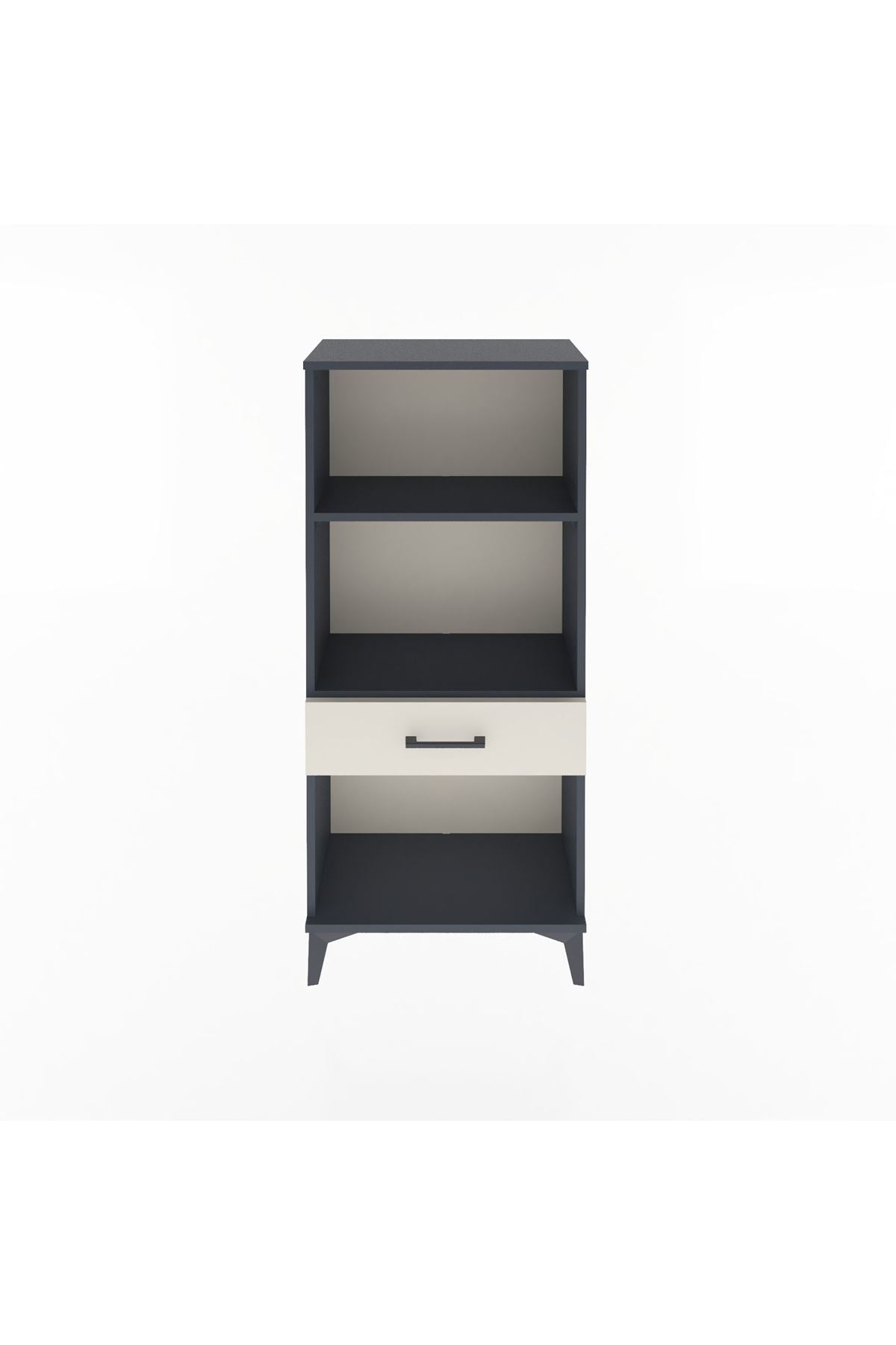 Arges Dolap 2 Raflı Tek Çekmeceli 60x30x134 - S17M044V4A