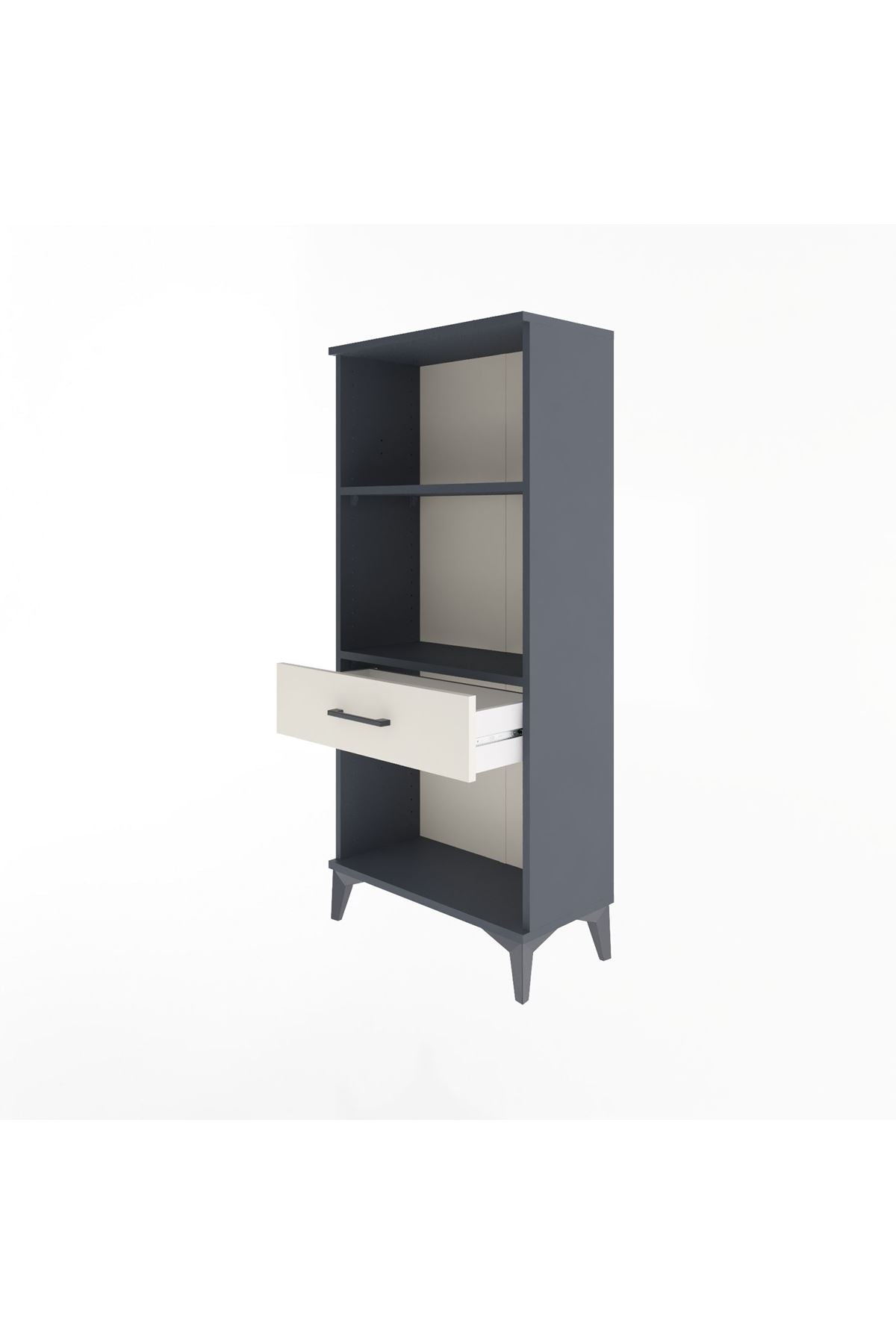 Arges Dolap 2 Raflı Tek Çekmeceli 60x30x134 - S17M044V4A