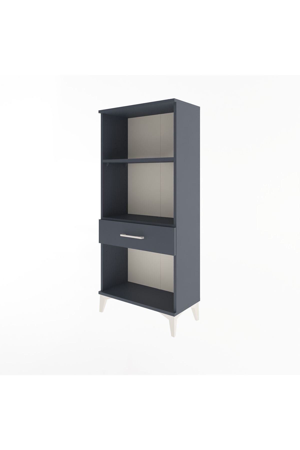Arges Dolap 2 Raflı Tek Çekmeceli 60x30x134 - S17M044V5A