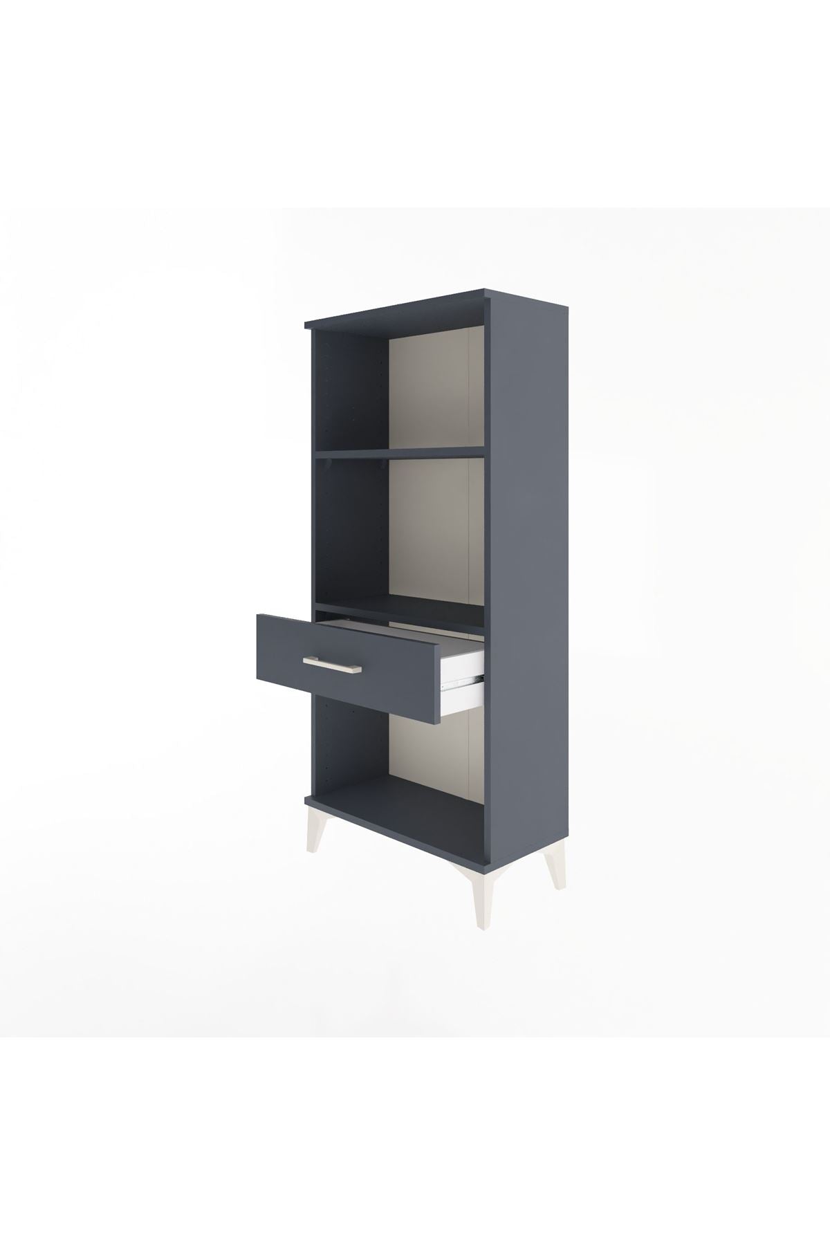 Arges Dolap 2 Raflı Tek Çekmeceli 60x30x134 - S17M044V5A