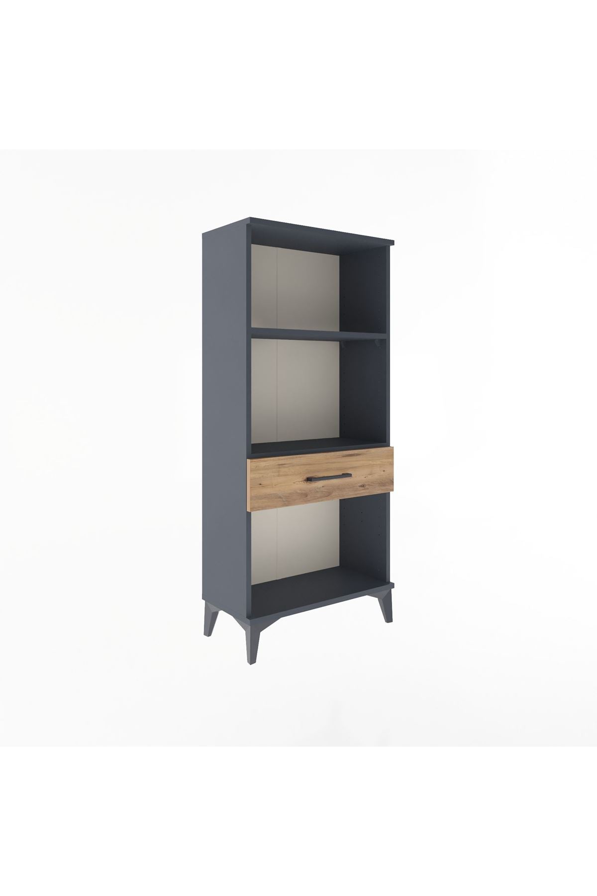 Arges Dolap 2 Raflı Tek Çekmeceli 60x30x134 - S17M044V6A