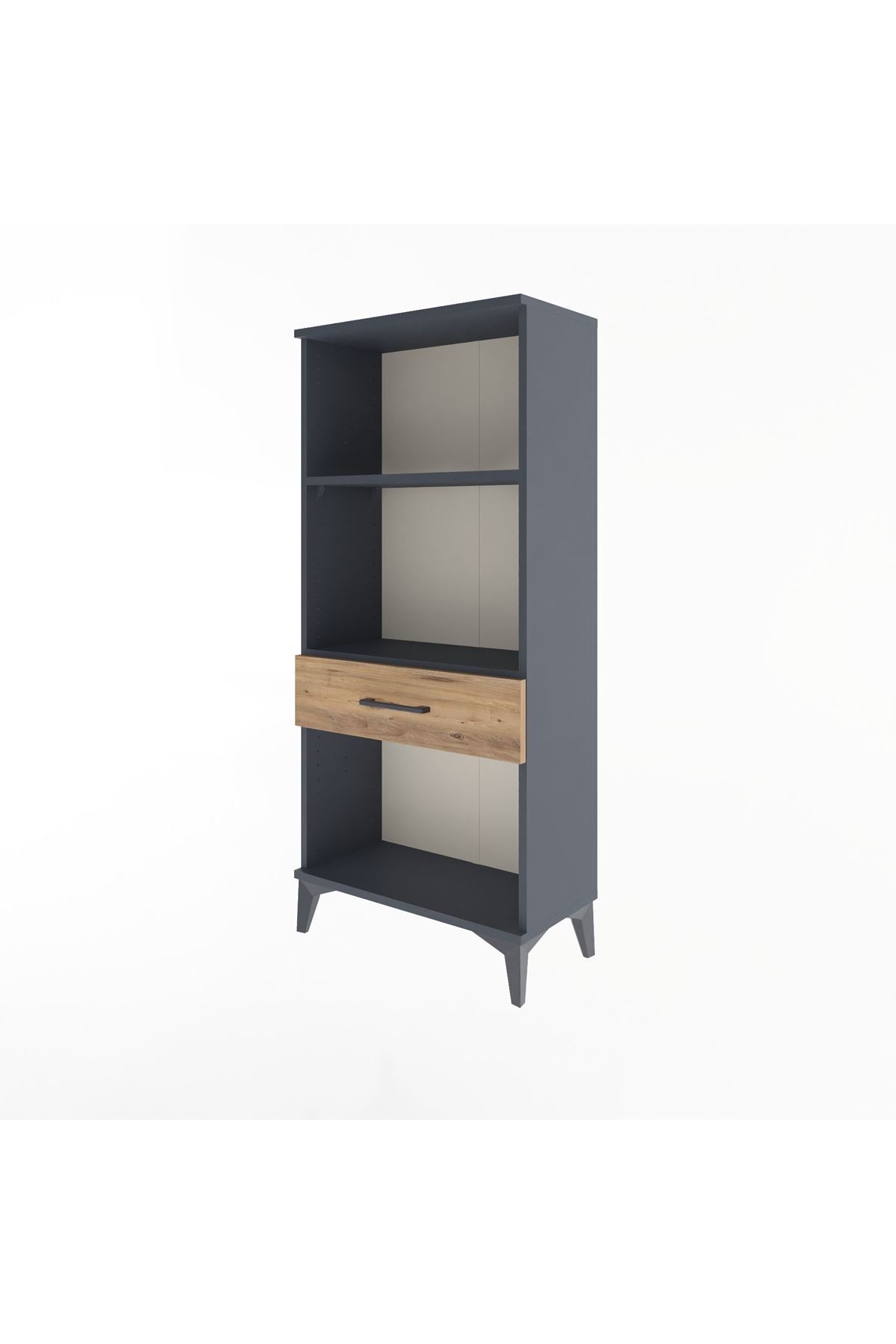 Arges Dolap 2 Raflı Tek Çekmeceli 60x30x134 - S17M044V6A