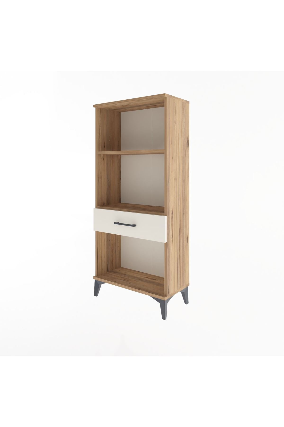 Arges Dolap 2 Raflı Tek Çekmeceli 60x30x134 - S17M044V7A