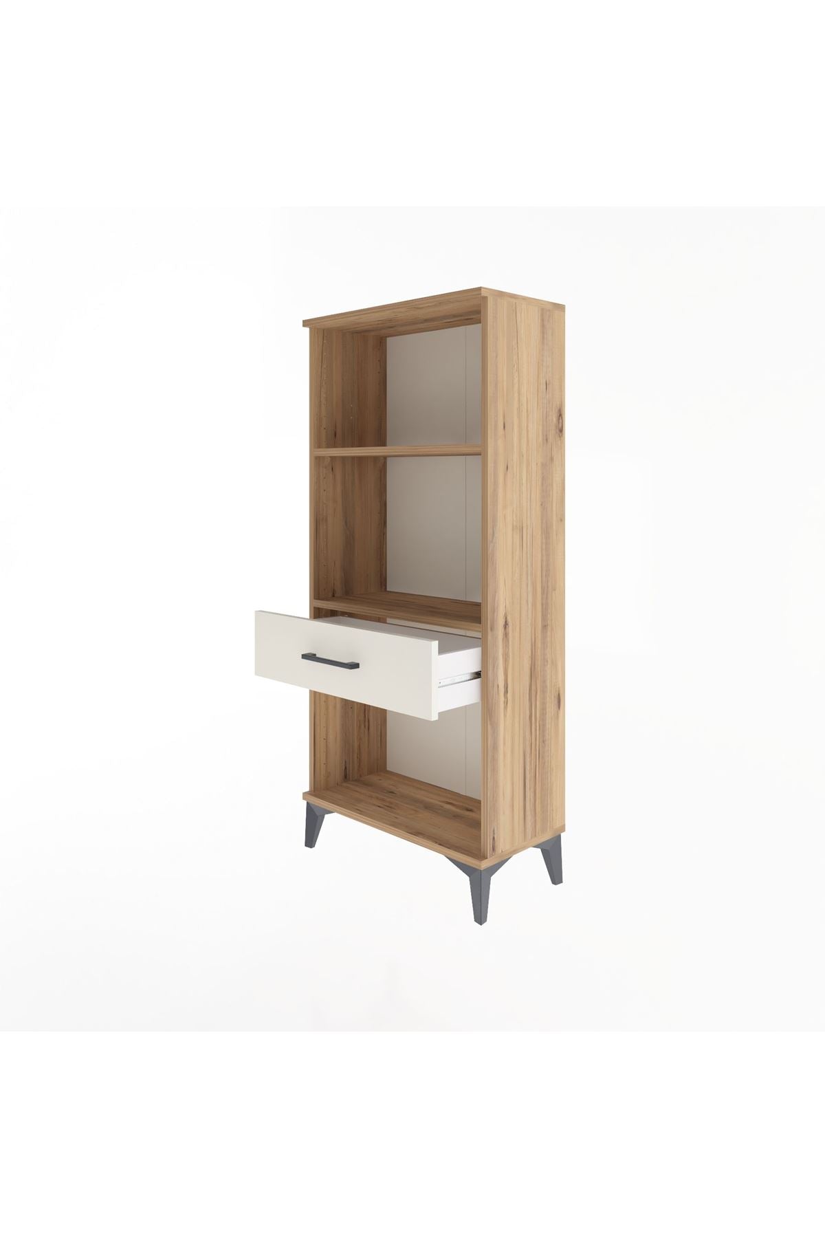 Arges Dolap 2 Raflı Tek Çekmeceli 60x30x134 - S17M044V7A