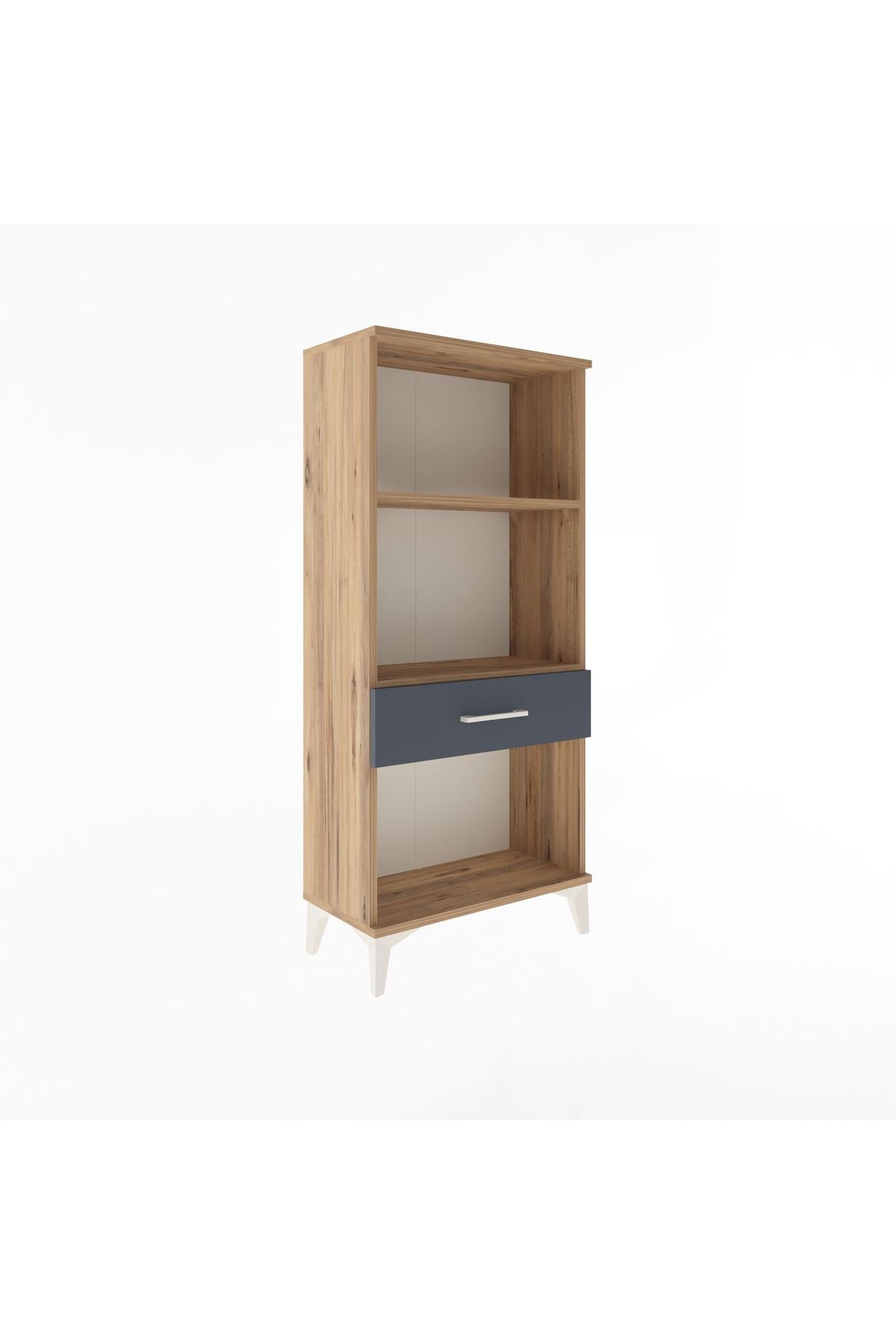 Arges Dolap 2 Raflı Tek Çekmeceli 60x30x134 - S17M044V8A