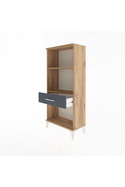 Arges Dolap 2 Raflı Tek Çekmeceli 60x30x134 - S17M044V8A