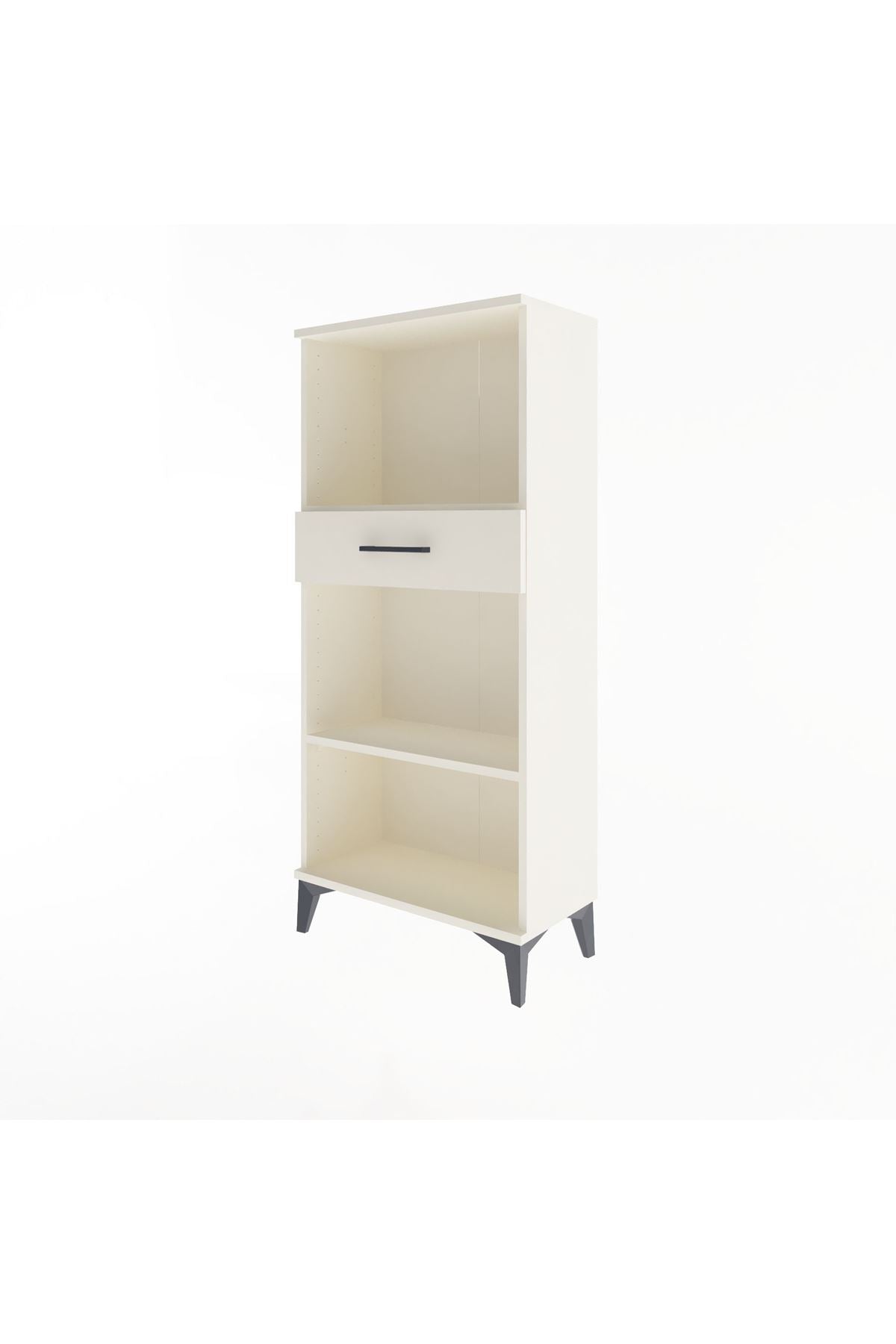 Arges Dolap 2 Raflı Tek Çekmeceli 60x30x134 - S17M045V1A