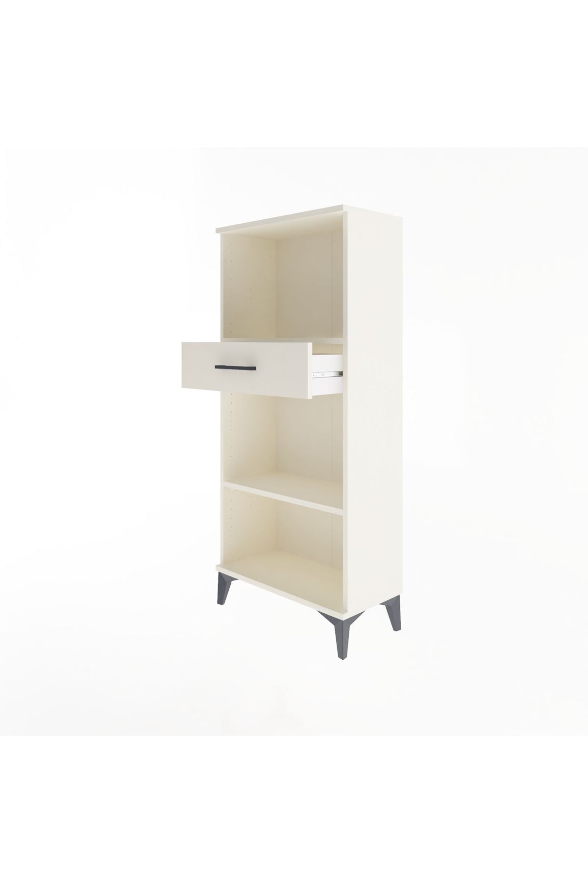 Arges Dolap 2 Raflı Tek Çekmeceli 60x30x134 - S17M045V1A