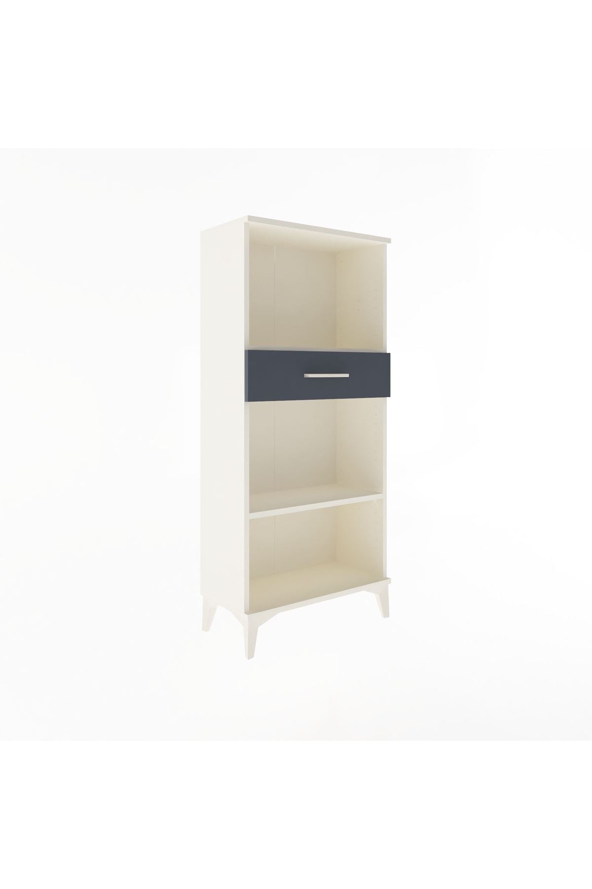 Arges Dolap 2 Raflı Tek Çekmeceli 60x30x134 - S17M045V2A