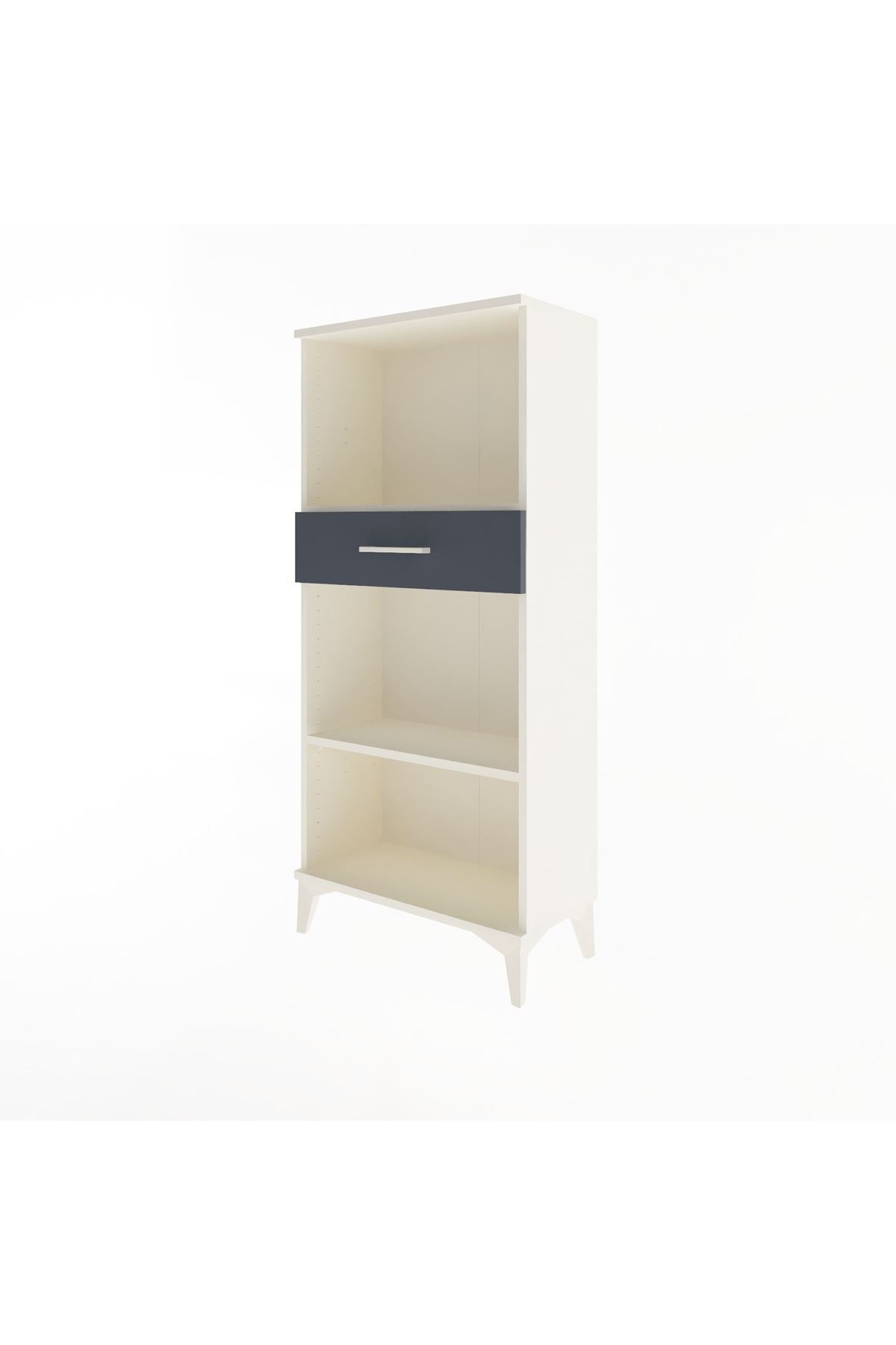 Arges Dolap 2 Raflı Tek Çekmeceli 60x30x134 - S17M045V2A