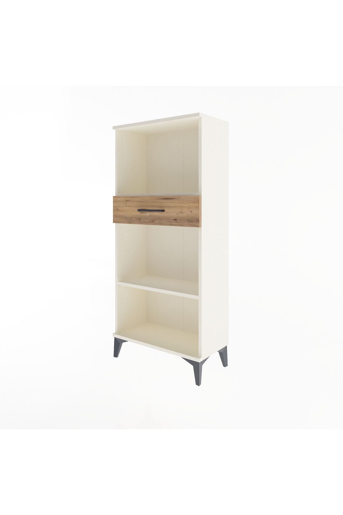 Arges Dolap 2 Raflı Tek Çekmeceli 60x30x134 - S17M045V3A