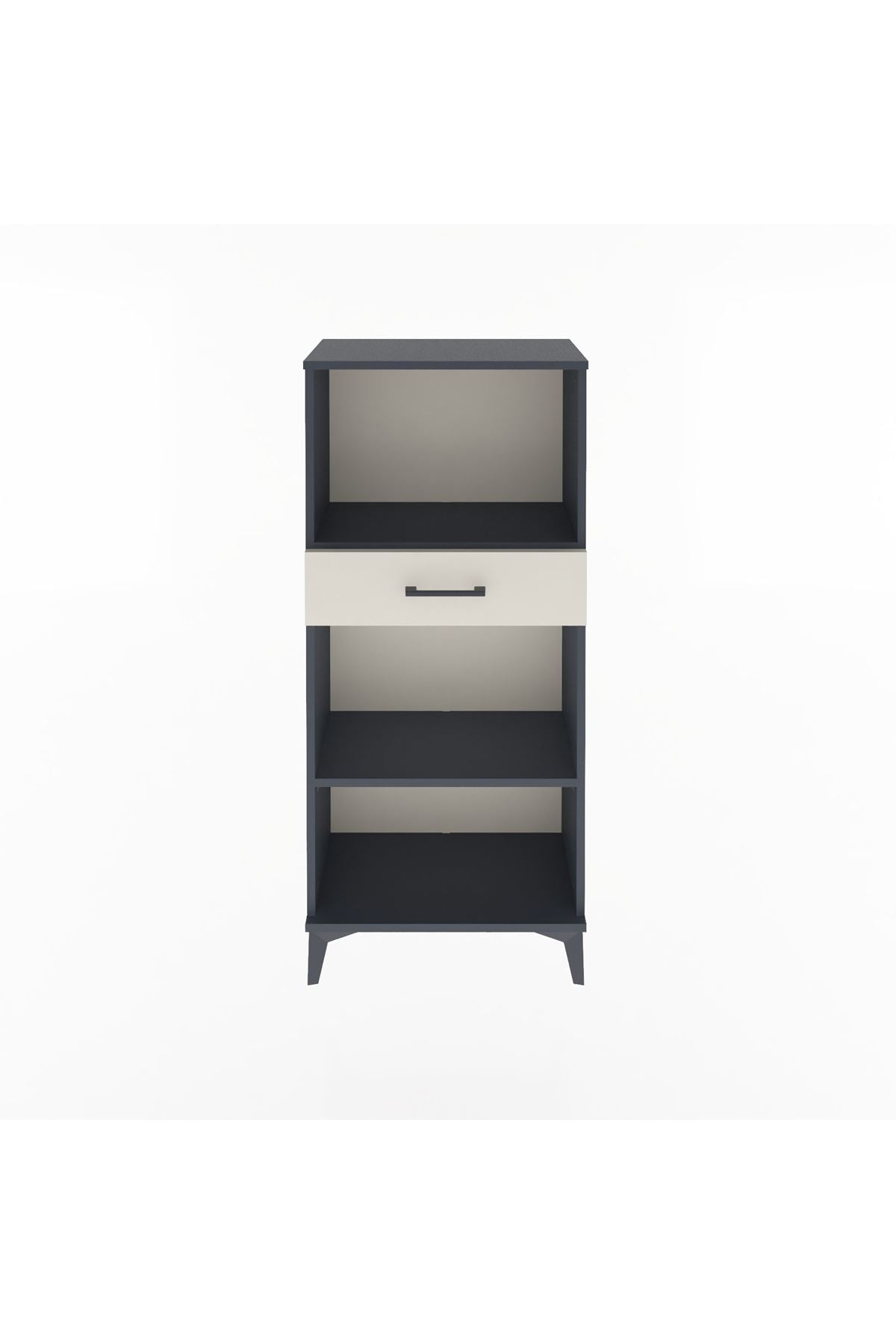 Arges Dolap 2 Raflı Tek Çekmeceli 60x30x134 - S17M045V4A