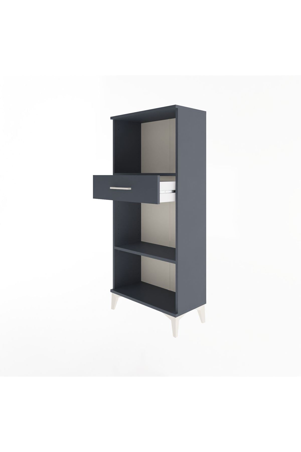 Arges Dolap 2 Raflı Tek Çekmeceli 60x30x134 - S17M045V5A