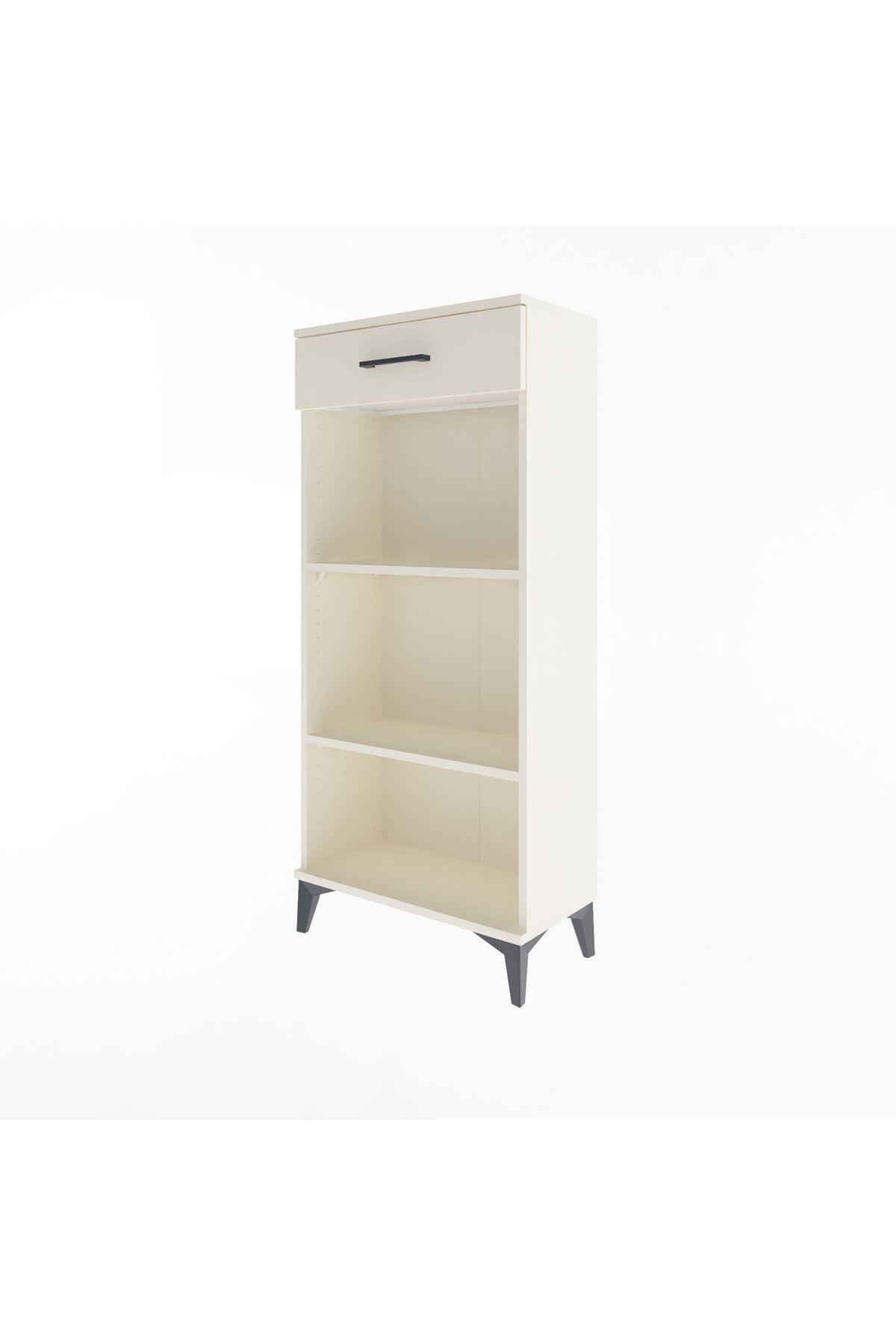 Arges Dolap 2 Raflı Tek Çekmeceli 60x30x134 - S17M046V1A