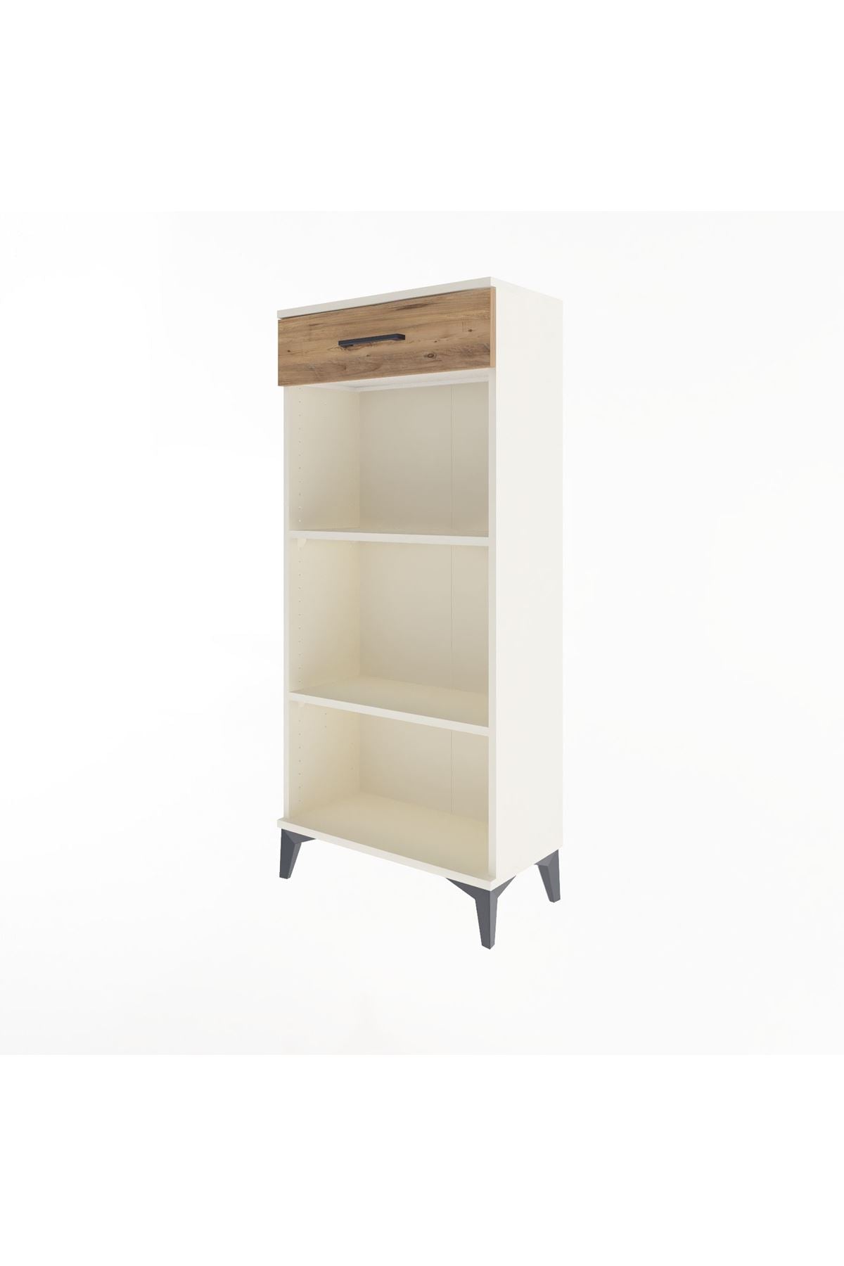 Arges Dolap 2 Raflı Tek Çekmeceli 60x30x134 - S17M046V3A
