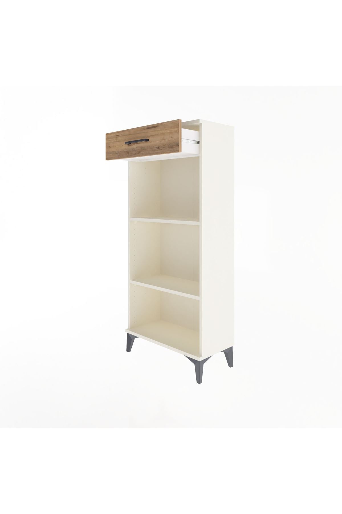 Arges Dolap 2 Raflı Tek Çekmeceli 60x30x134 - S17M046V3A