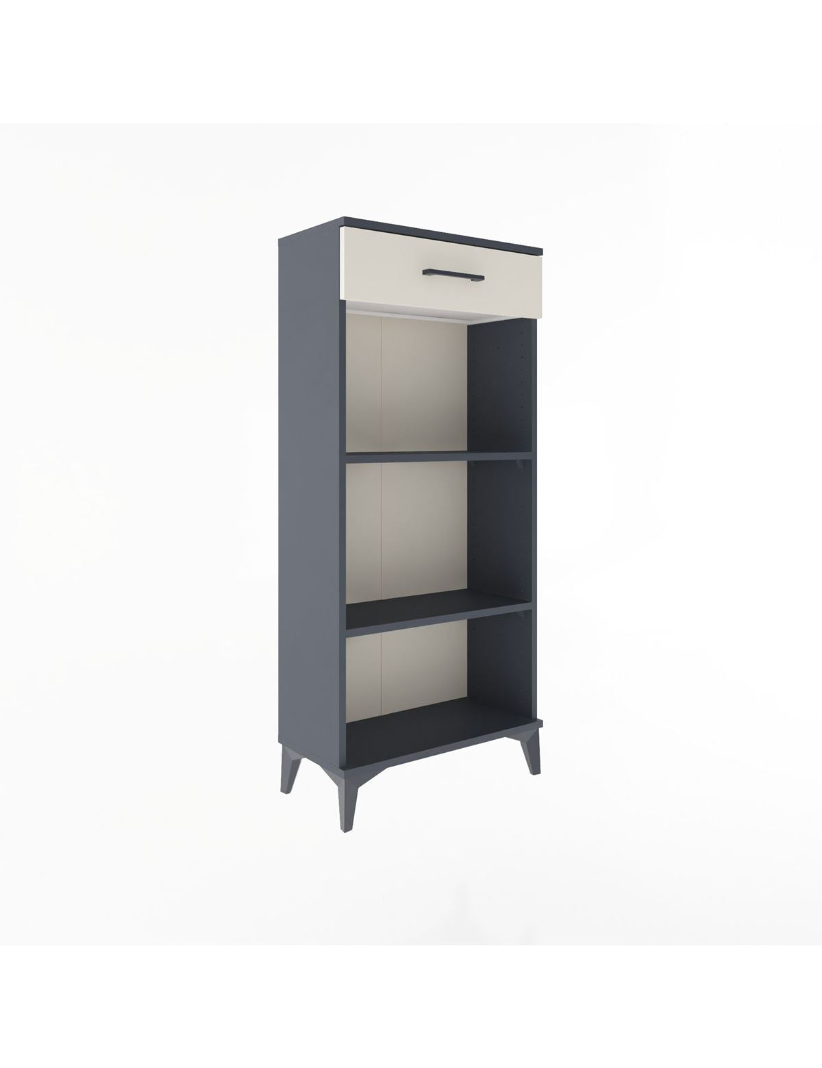 Arges Dolap 2 Raflı Tek Çekmeceli 60x30x134 - S17M046V4A