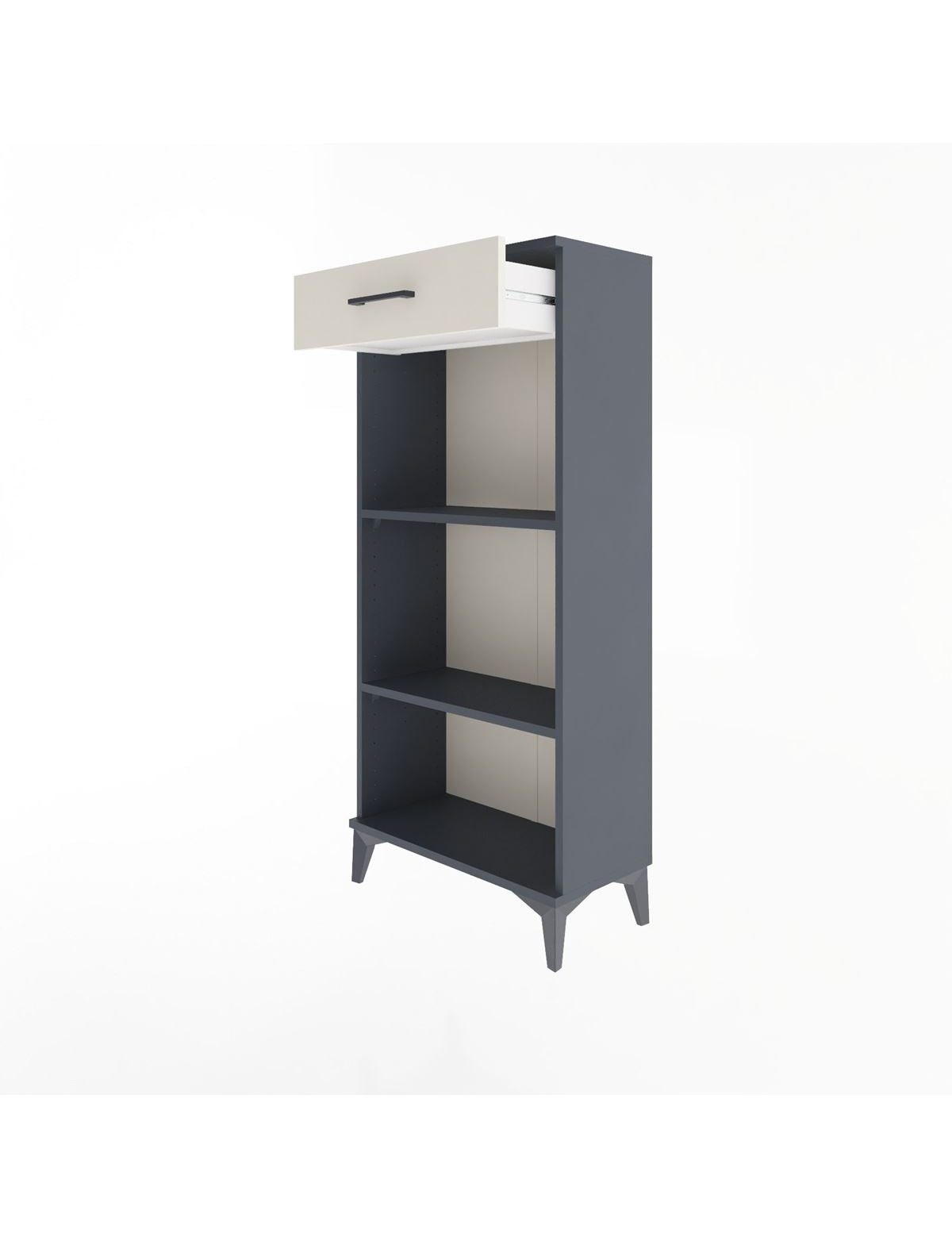 Arges Dolap 2 Raflı Tek Çekmeceli 60x30x134 - S17M046V4A