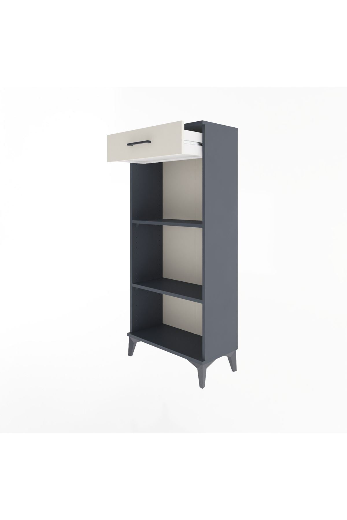 Arges Dolap 2 Raflı Tek Çekmeceli 60x30x134 - S17M046V4A