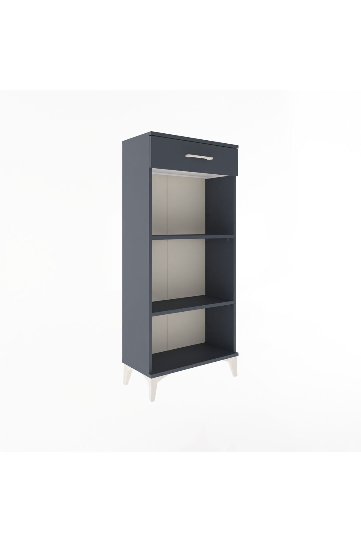 Arges Dolap 2 Raflı Tek Çekmeceli 60x30x134 - S17M046V5A