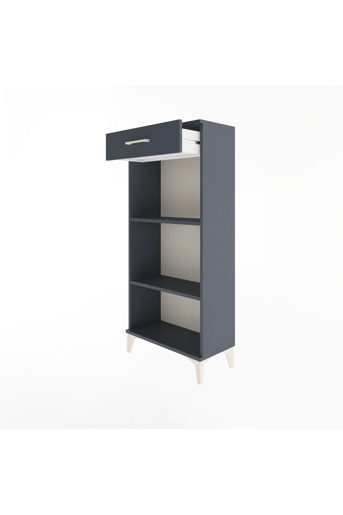 Arges Dolap 2 Raflı Tek Çekmeceli 60x30x134 - S17M046V5A