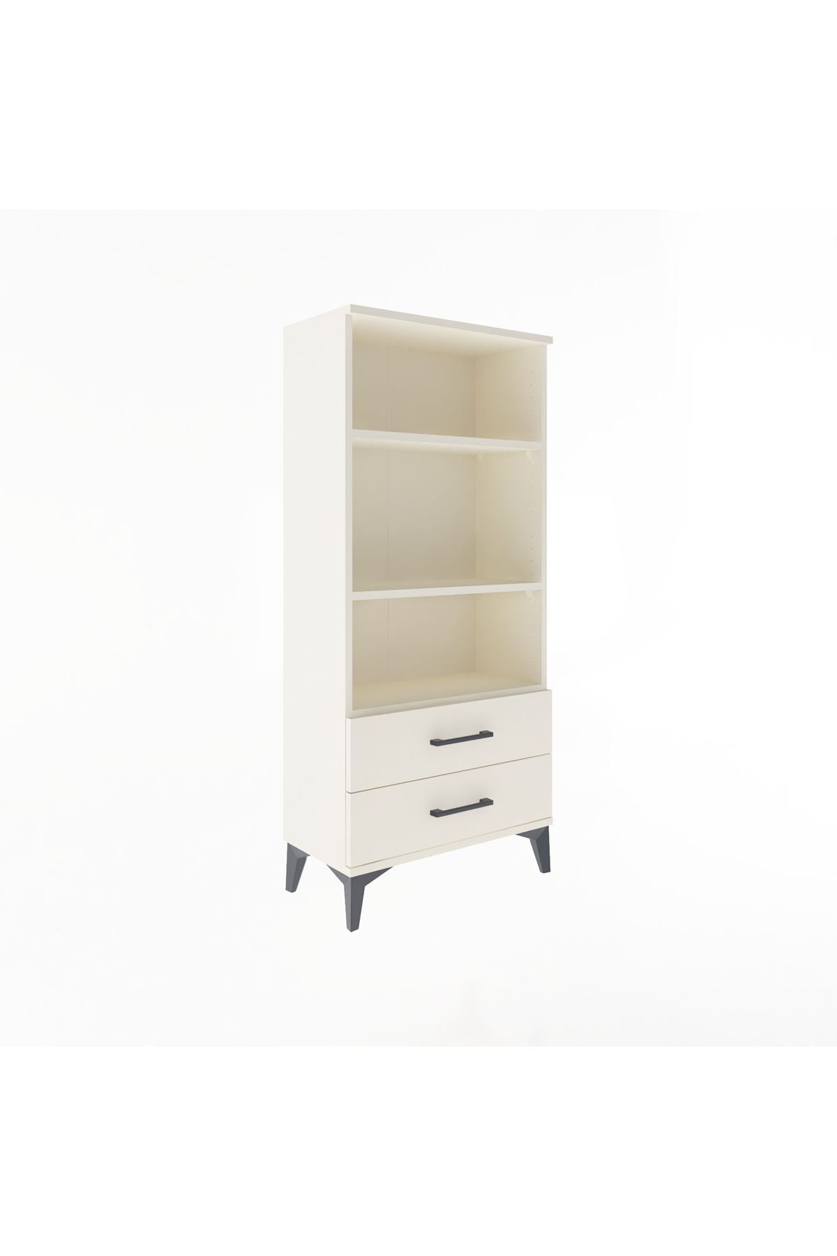 Arges Dolap 3 Raflı 2 Çekmeceli 60x30x134 - S17M047V1A