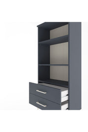 Arges Dolap 3 Raflı 2 Çekmeceli 60x30x134 - S17M047V5A