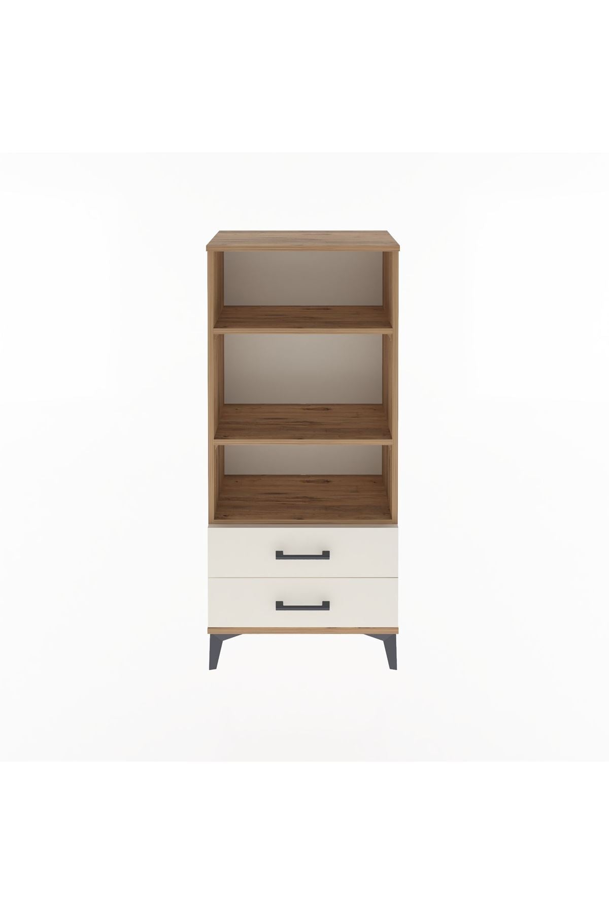 Arges Dolap 3 Raflı 2 Çekmeceli 60x30x134 - S17M047V7A