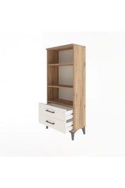 Arges Dolap 3 Raflı 2 Çekmeceli 60x30x134 - S17M047V7A