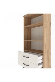 Arges Dolap 3 Raflı 2 Çekmeceli 60x30x134 - S17M047V7A