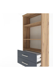 Arges Dolap 3 Raflı 2 Çekmeceli 60x30x134 - S17M047V8A