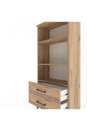Arges Dolap 3 Raflı 2 Çekmeceli 60x30x134 - S17M047V9A