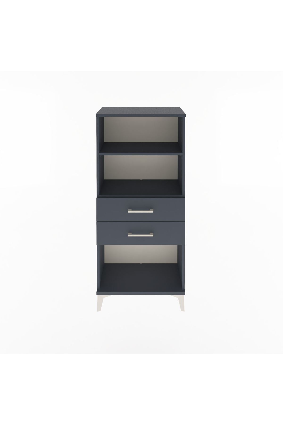 Arges Dolap 2 Raflı 2 Çekmeceli 60x30x134 - S17M048V5A