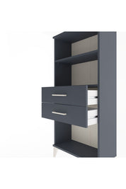 Arges Dolap 2 Raflı 2 Çekmeceli 60x30x134 - S17M048V5A