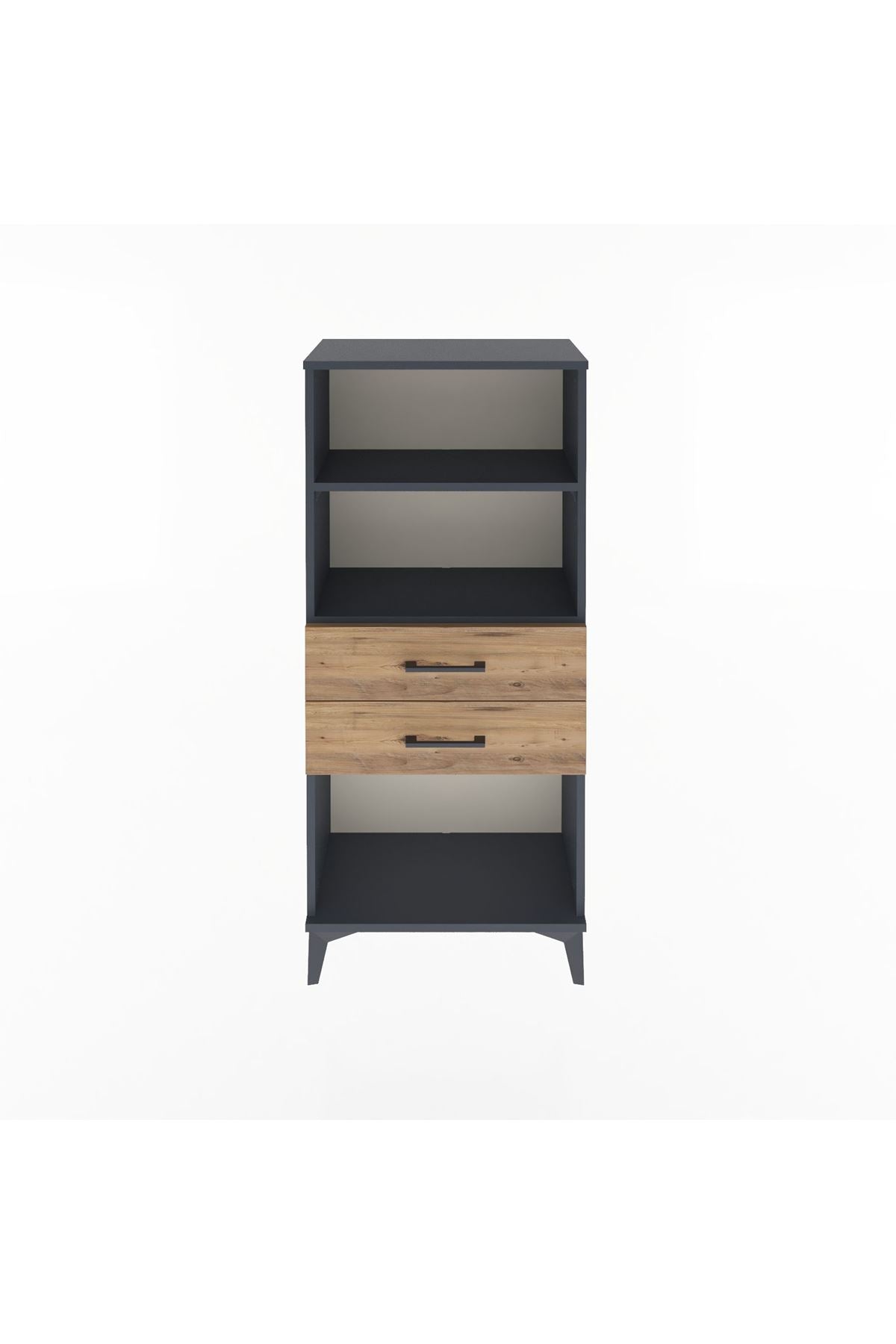 Arges Dolap 2 Raflı 2 Çekmeceli 60x30x134 - S17M048V6A